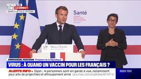 Emmanuel Macron: "Nous tournons la page de ce premier acte de la crise sanitaire"