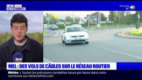 MEL: des vols de câbles électriques sur le réseau routier