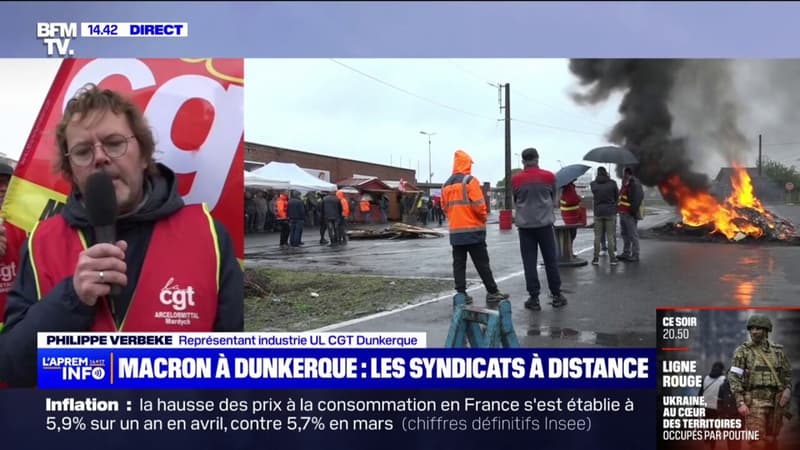 Dunkerque: la venue d'Emmanuel Macron 