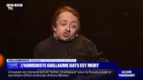 L'humoriste Guillaume Bats est mort à l'âge de 36 ans 