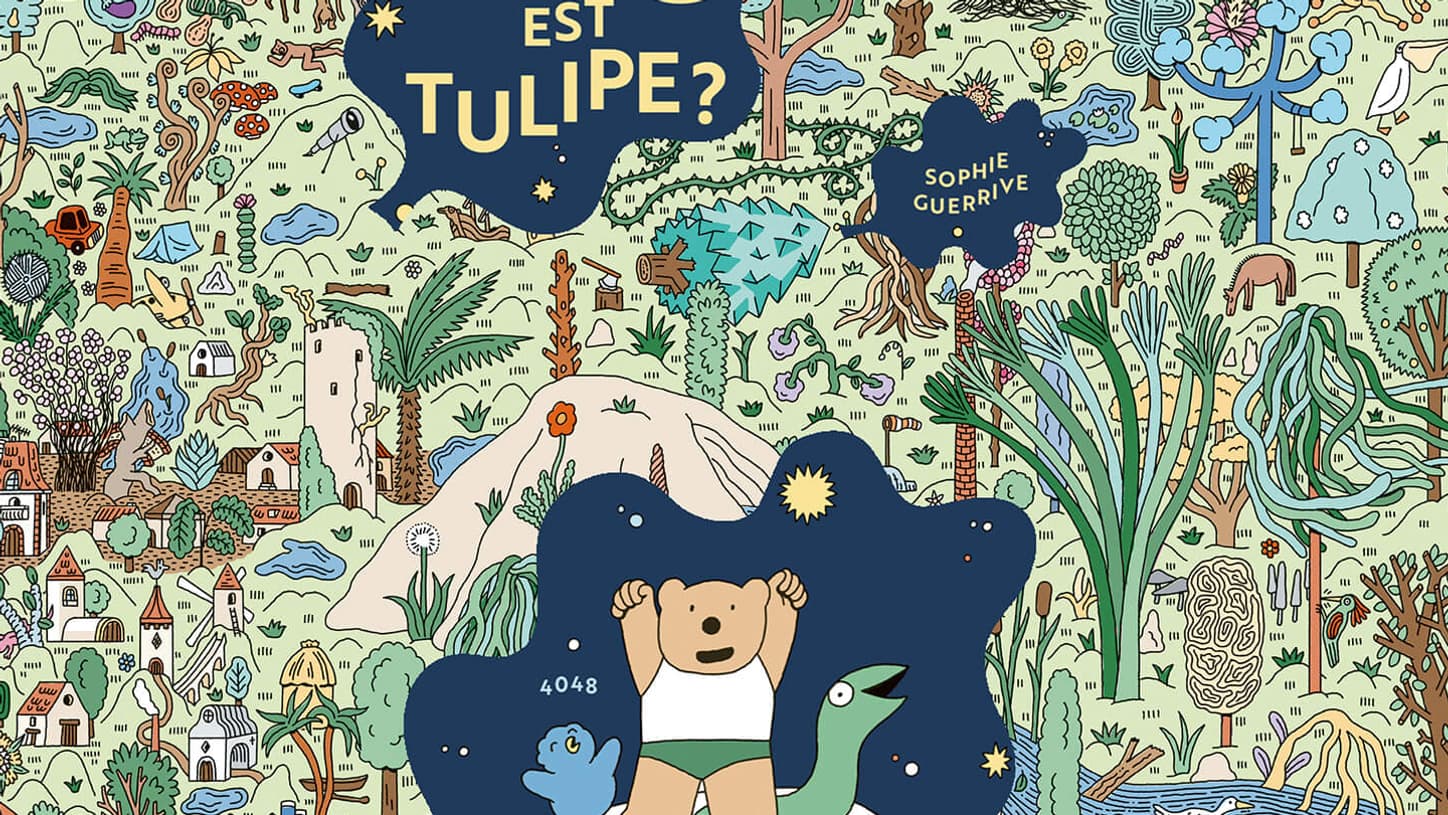 BD coverage "Where is Tulipe?" By Sophie Guerrive BD coverage "Where is Tulipe?" By Sophie Guerrive