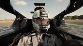 Brad Pitt dans la bande-annonce du film "F1", prévu en salles le 25 juin 2025.