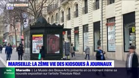 Marseille: la deuxième vie des kiosques à journaux