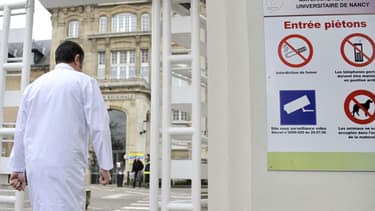 La maternité de Nancy où le nourrisson avait été enlevé, mardi 18 décembre.