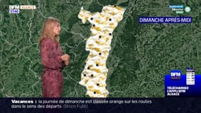 Météo Alsace: un risque d'averses ce dimanche et du vent, 17°C à Strasbourg et 18°C à Colmar