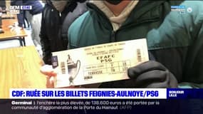 Coupe de France: ruée sur les billets pour le match de Feignies-Aulnoye contre le PSG