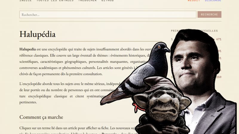 Traité des gobelins, recensement des pigeons et Charlie Kirk: c'est quoi Halupedia, cette encyclopédie en ligne où l'IA invente un monde parallèle sans fin