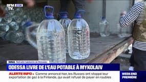 Ukraine: Odessa livre de l'eau potable à Mykolaiv