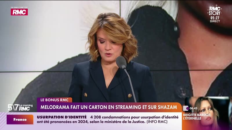 Le bonus RMC : Melodrama fait un carton en streaming et sur Shazam - 29/12
