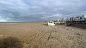 La plage de Berck-sur-mer (illustration)