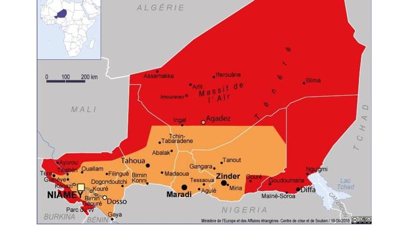 Le Niger analysé par le Quai d'Orsay. Le Niger analysé par le Quai d'Orsay.