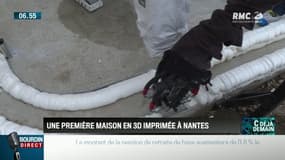 La chronique d'Anthony Morel : Une première maison en 3D imprimée à Nantes - 18/09