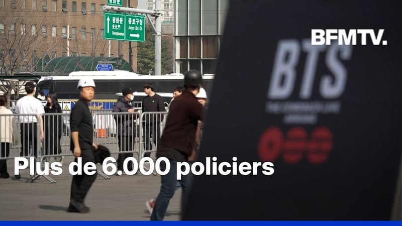 Séoul se prépare à une affluence record pour le retour de BTS