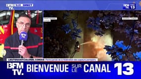 Feux de batterie électrique: "Depuis le début de l'année, on a déjà 50 feux de trottinettes de ce type sur le territoire national", assure le lieutenant-colonel Comas (fédération des sapeurs pompiers)