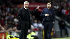 José Mourinho et Mauricio Pochettino, le 27 août 2018