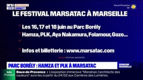 Hamza et PLK s'ajoutent à la programmation de Marsatac au parc Borély
