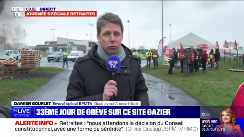 Oise: Sophie Binet (CGT) attendue ce jeudi par les grévistes sur le site gazier de Gournay-sur-Aronde