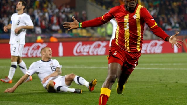 Gyan prend la tête ex-aequo du classement des buteurs avec trois buts