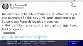 LA VÉRIF - Suppression des aides sociales aux étrangers: le calcul de l'équipe d'Éric Zemmour est-il crédible?