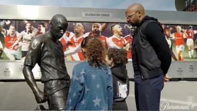 Thierry Henry et ses enfants