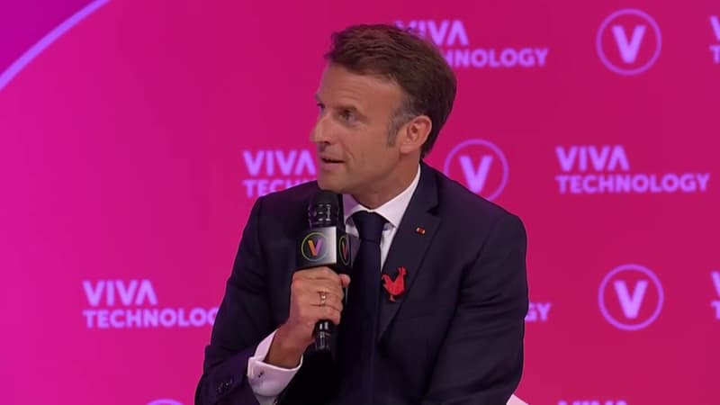 Emmanuel Macron sur l'IA: On est leader en Europe continentale