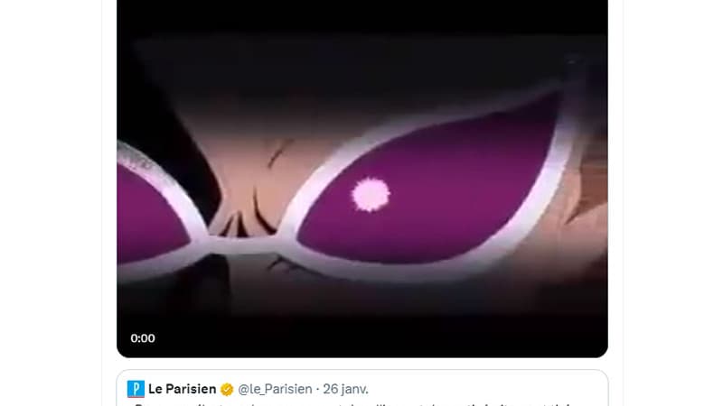 Un tweet publié en janvier 2023, toujours en ligne au 23 octobre 2023