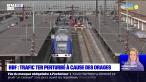 Hauts-de-France: le trafic des TER perturbé ce jeudi à cause des orages