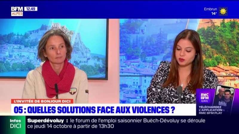Bracelet anti-rapprochement: pour Delphine Defrade, directrice du centre d'information du droit des femmes et des familles des Hautes-Alpes, "c'est compliqué de le mettre en place" dans le département