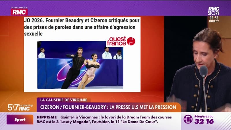 La Causerie - Cizeron/Fournier-Beaudry: la presse US met la pression