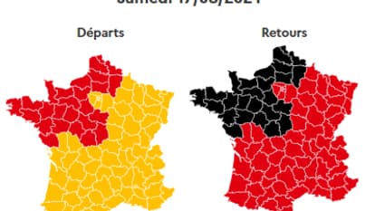 Ce samedi sera synonyme de chassé-croisé pour de nombreux Français.