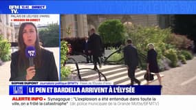 Consultations pour Matignon: Marine Le Pen et Jordan Bardella sont arrivés à l'Élysée