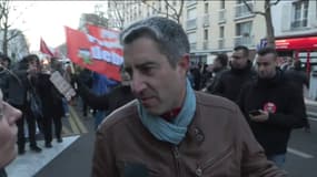 François Ruffin à Paris le 21 janvier 2023.