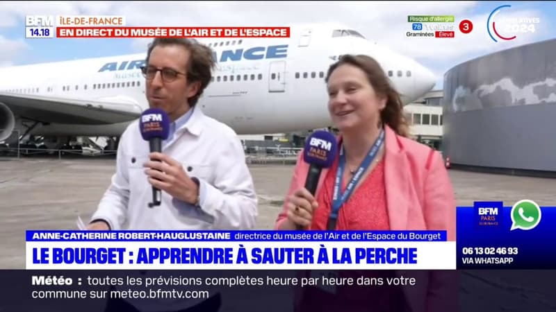 Le Bourget: le musée de l'Air et de l'espace se prépare à accueillir la Perche aux étoiles