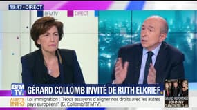 Gérard Collomb face à Ruth Elkrief