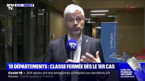 Laurent Wauquiez sur le Covid-19: "L'objectif, c'est qu'on puisse éviter les fermetures de classes"