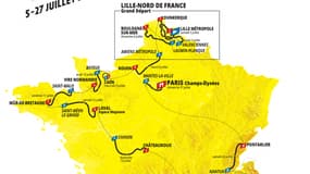 Le parcours du Tour de France 2025