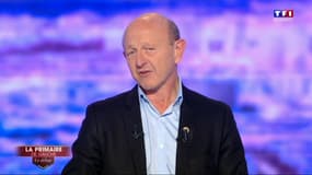 Jean-Luc Bennhamias lors du premier débat opposant les sept candidats à la primaire de la gauche.  