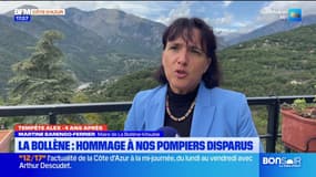 La Bollène: hommage quatre ans après la tempête Alex aux deux pompiers morts