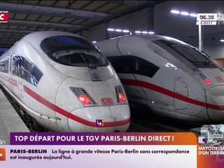 Top départ pour le TGV Paris-Berlin direct 