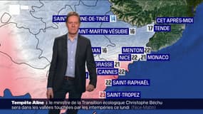 Météo Côte d’Azur: un voile nuageux et du soleil cet après-midi, jusqu'à 22°C à Nice