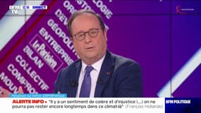 Retraites: "Quand vous traitez avec "Les Républicains" plutôt qu'avec les syndicats prêts à s'engager, vous commettez une erreur" affirme François Hollande