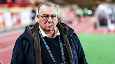 Le président du Stade de Reims, Jean-Pierre Caillot, le 28 février 2025