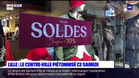 Lille: le centre-ville piétonnisé ce samedi pour le premier week-end des soldes
