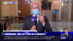Terrorisme en France: la menace "demeure maximale" selon Eric Ciotti - 22/09