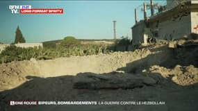 Les images des dégâts causés par les bombardements israéliens sur le chemin vers le sud du Liban