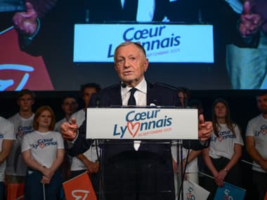 Jean-Michel Aulas en meeting à Lyon ce vendredi 26 septembre 2025.