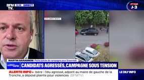 "Je suis choqué": Martin Garagnon, porte-parole de campagne pour Ensemble, réagit après l'agression de Prisca Thevenot 