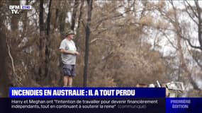 Ce sinistré de Cobargo en Australie a perdu tout ce qu'il avait dans les incendies