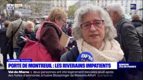 Paris: les riverains de la porte de Montreuil attendent les travaux