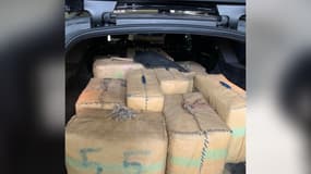 Près de 400 kg de drogue saisis par la PJ de Lille en avril 2023.